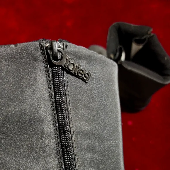 Totes Snow ❄️ / Waterproof Black Boots - Picture 10 of 13